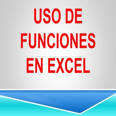 Herramientas ofimatica (excel)