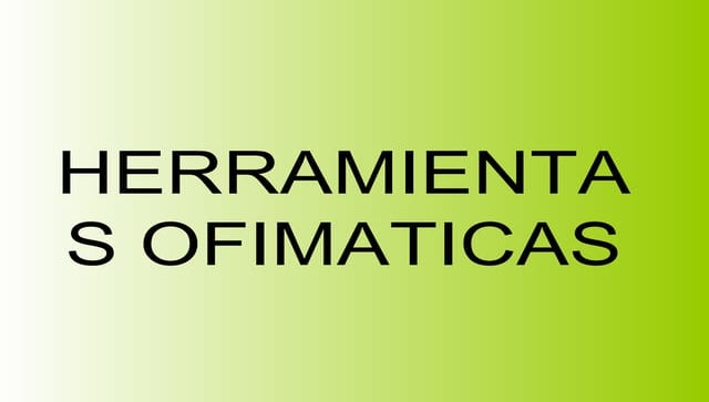 Herramientas ofimaticas tauro17