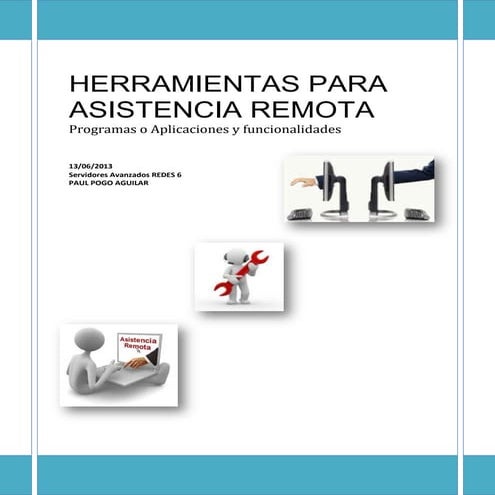 Herramientas para asistencia remota | PDF