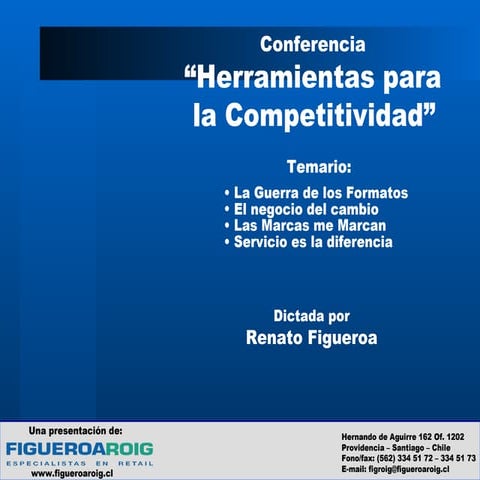 Herramientas para la Competividad Comercial