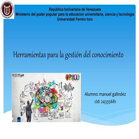 Herramientas para la gestion del conocimiento