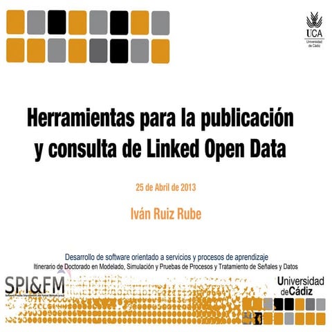 Herramientas para linked data