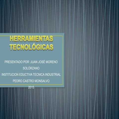 Herramientas tecnológicas