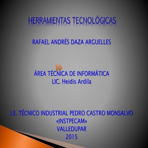 Herramientas tecnológicas