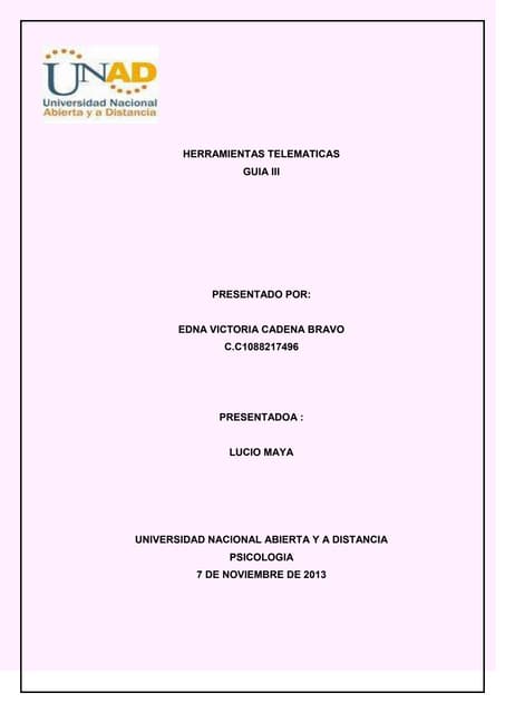 Herramientas telematicas 