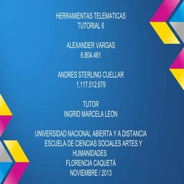 Herramientas telemáticas tutorial 6.