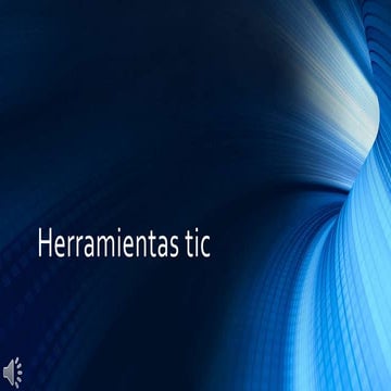 Herramientas tic p