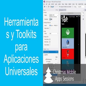 Herramientas para el desarrollo de Apps Universales