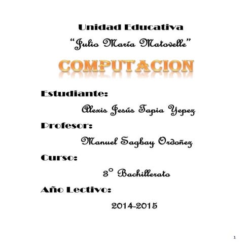 Herramientas web 1.0