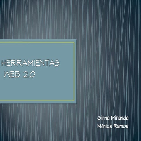 Herramientas web 2.0.