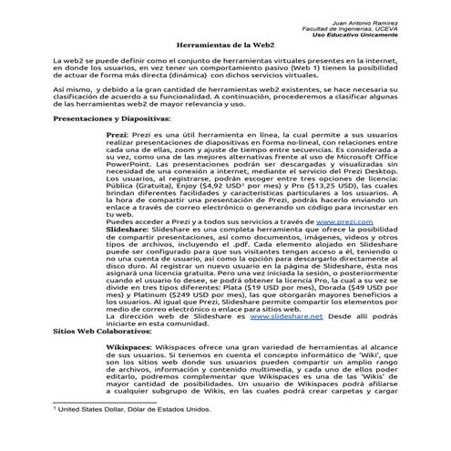 Herramientas web2 JRmz