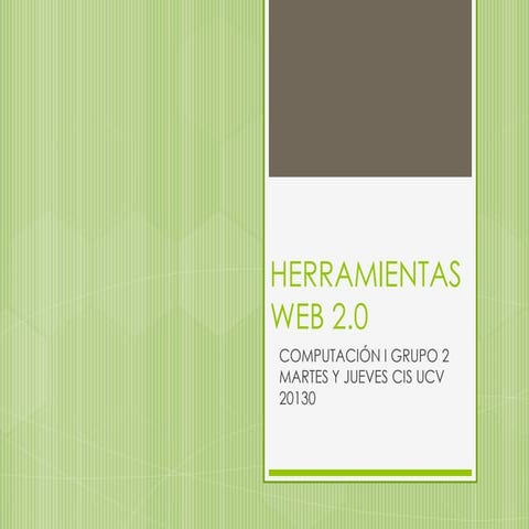Herramientas web 2