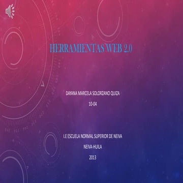 Ejemplos – Web 2.0 | PPTX
