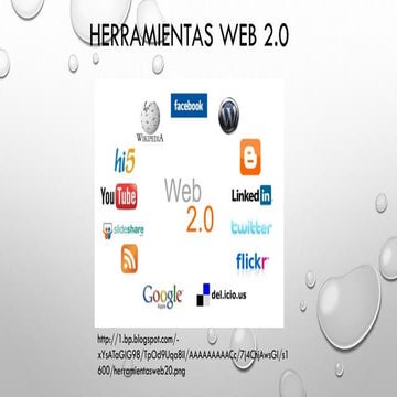 Herramientas web 2.0