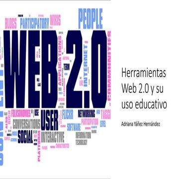 La Web 2.0 y su impacto en la Educación | PPTX