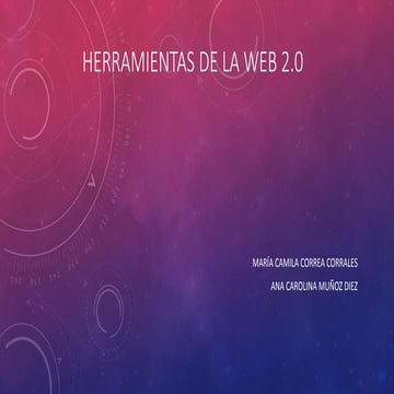 Herramientas web 2.0
