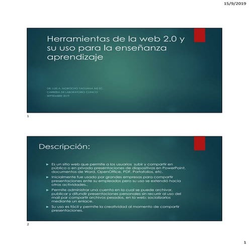 Herramientas web 2.0