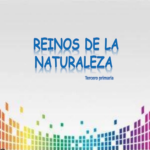 Reinos de la naturaleza