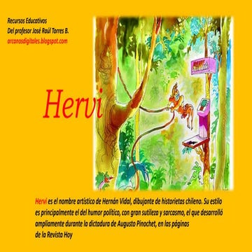 Hervi, dibujante chileno