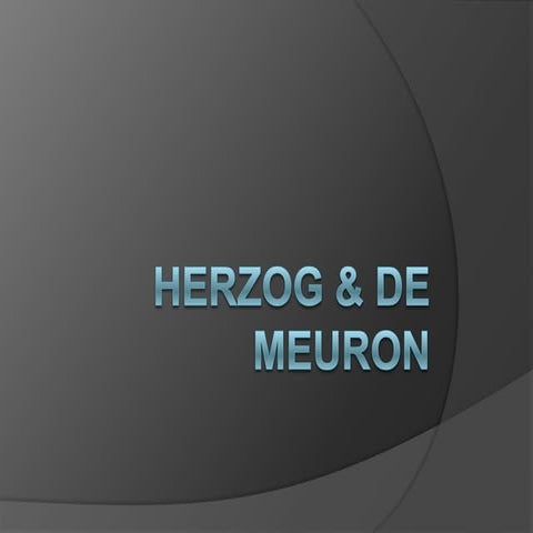 Herzog and De Meuron