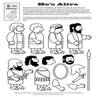 He's alive be the artist