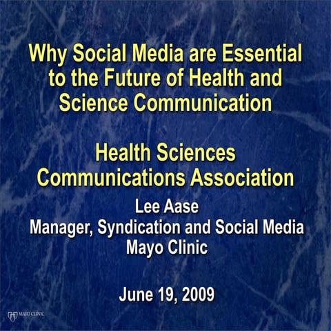 HeSCA Social Media Presentation