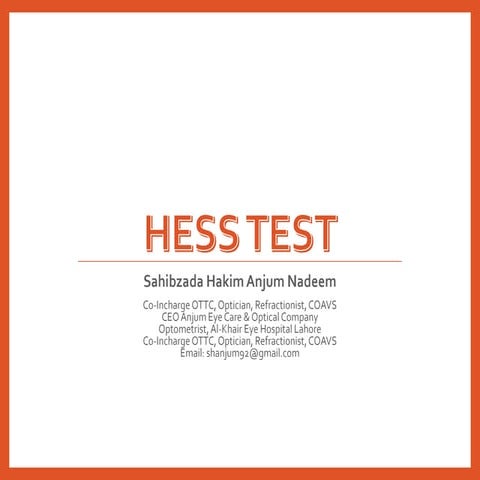 Hess test