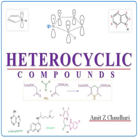 Heterocyclic compounds _ Organic Chemistry _ B. Pharm.