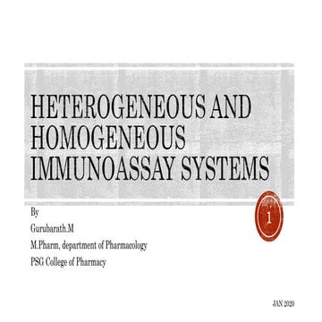 Heterogeneous and homogeneous immunoassays