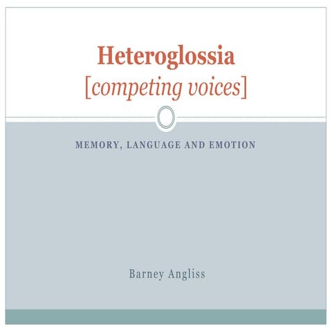 Heteroglossia