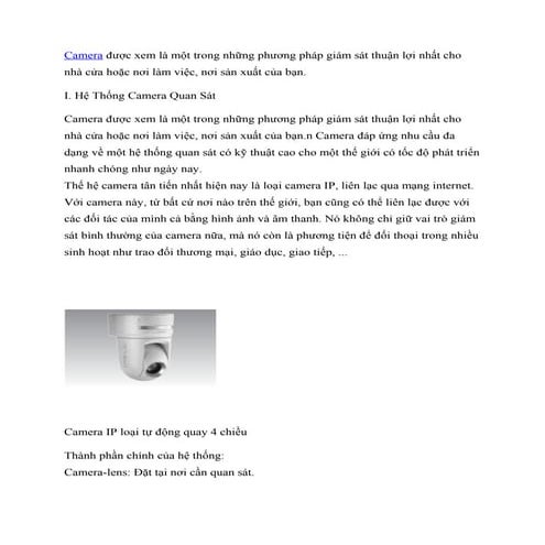 He thong camera giám sát