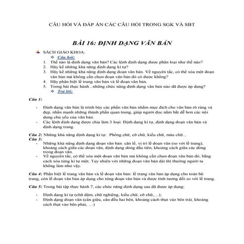 He thong cauhoi_sgk_sbt