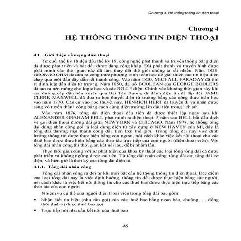 Hệ thống mạng PSTN