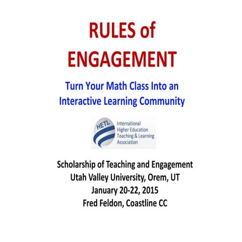 HETL Rules of Engagement Jan 2015