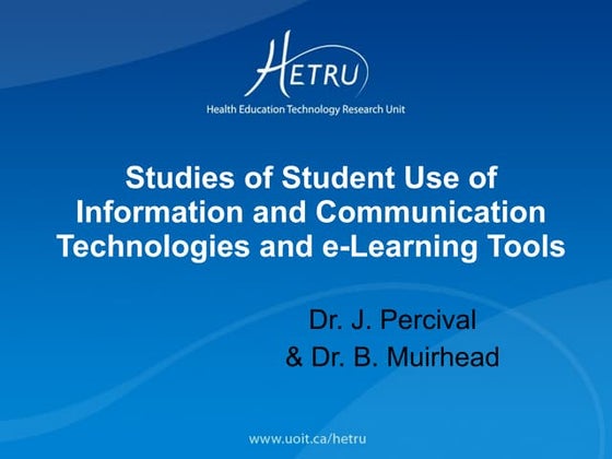 Health Education Technology Research Unit