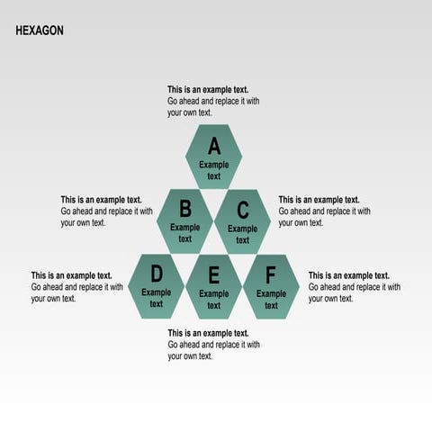 Hexagon Letters Diagram