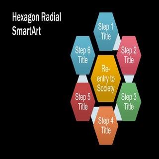 Hexagon radial