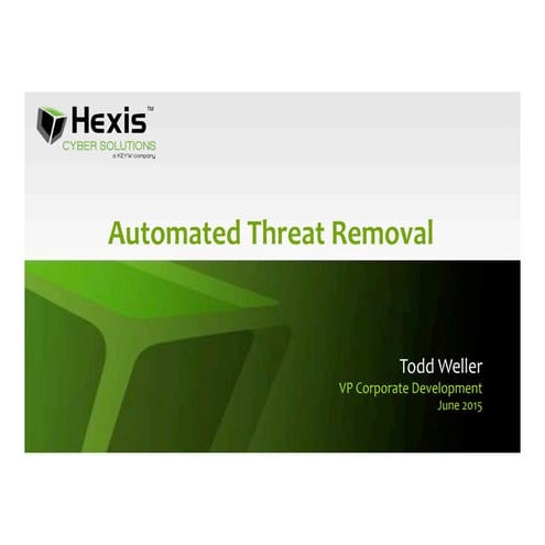 Hexis Rules of Engagement Webinar