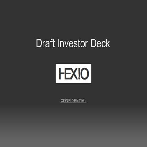 HEX!O Investor Deck