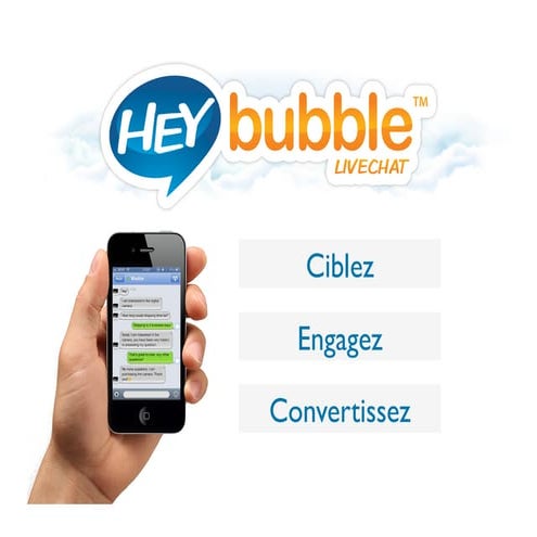 HeyBubble marketing presentation french