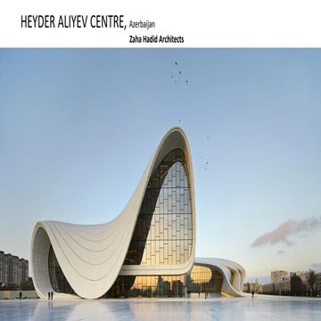 Heydar Aliyev Center , Baku,  Azerbaijan