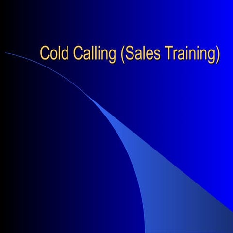 Cold Calling for Beginners from Heyer Inc