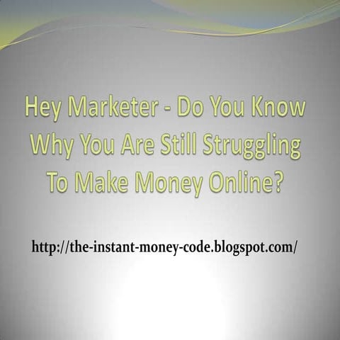 Hey Marketer   Do You Know Why You