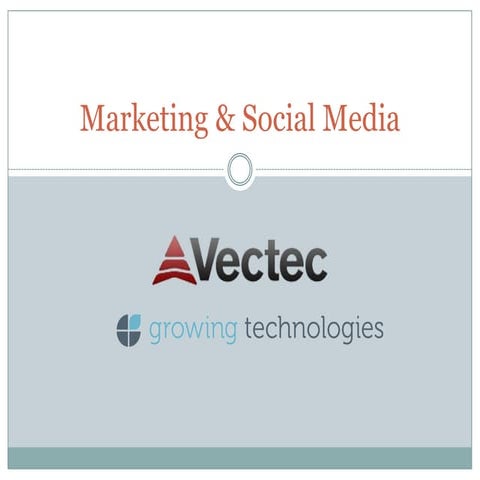 Marketing & Social Media
