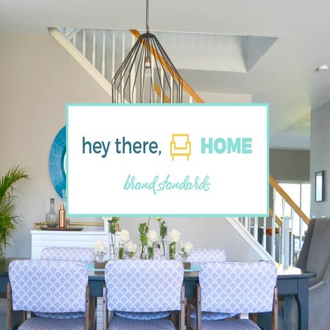 Home Decor Blog Brand Book