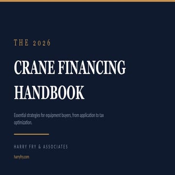 The 2026 Crane Financing Handbook | Harry Fry & Associates | PPTX