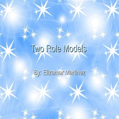 H:\Facts\Two Role Models