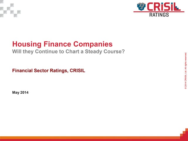 Housing Finance Companies