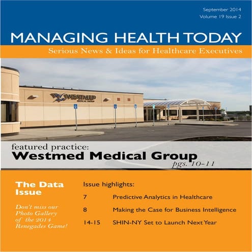 Predictive Analytics in Healthcare