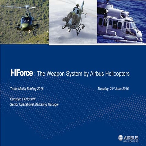 H Force Briefing, June 2016